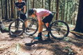 SHIMANO Tretry SHXC502 dámske modré