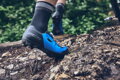 SHIMANO Tretry SHXC502 modré