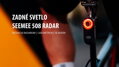 MAGENE Svetlo L508 RADAR zadné 7f USB čierne