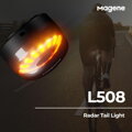 MAGENE Svetlo L508 RADAR zadné 7f USB čierne