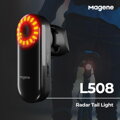 MAGENE Svetlo L508 RADAR zadné 7f USB čierne