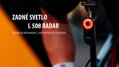 MAGENE Svetlo L508 RADAR zadné 7f USB čierne
