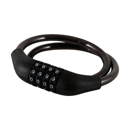 LONGUS Zámok CODE 10/650mm kódový čierny