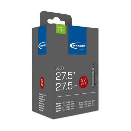 SCHWALBE Duša SV21F 27.5x2.10/3.00 40mm (54/75-584) 200g Freeride