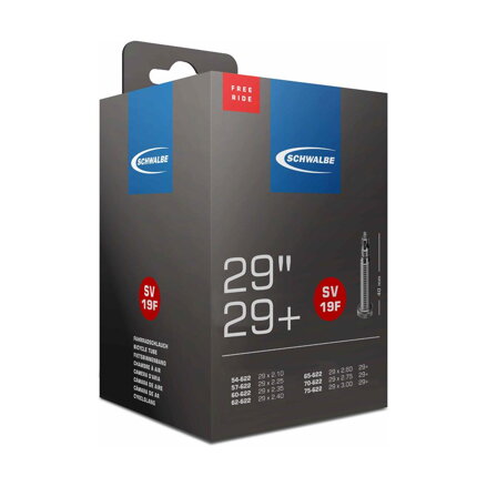 SCHWALBE Duša SV19F 29x2.10/3.00 FV 40mm (54/75-622) 215g Freeride