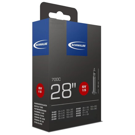 SCHWALBE Duša SV15 700x18/28C FV 40mm (18/28-622) 105g
