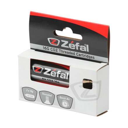 ZÉFAL Bombička CO2 16g so závitom 2ks