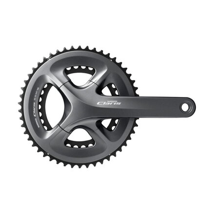SHIMANO Stred CLARIS FC-R2000 175mm 50/34z. bez krytu 8k. dvojdielny bez ložiska