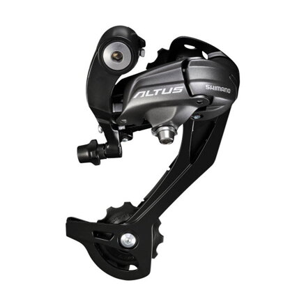 SHIMANO Prehadzovačka Altus RD-M370 9-k. čierna super dlhé ramienko