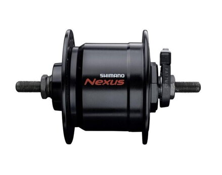 SHIMANO Náboj s dynamom DH-C3000 6V/3W 36d. čierny+ochrana proti prepätiu SMDH10