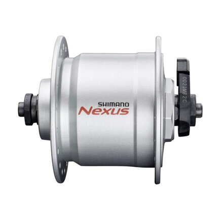 SHIMANO Náboj s dynamom DH-C3000 6V/3W 36d. strieb. na r.u.+ochrana proti prepätiu SMDH10
