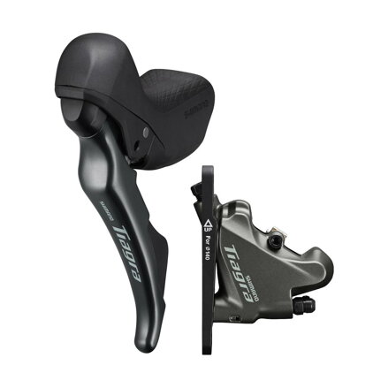 SHIMANO Dual control Tiagra set ST-R4720/BR-R7020 ľavý 2-prev. mech. rad./hydr.brzda