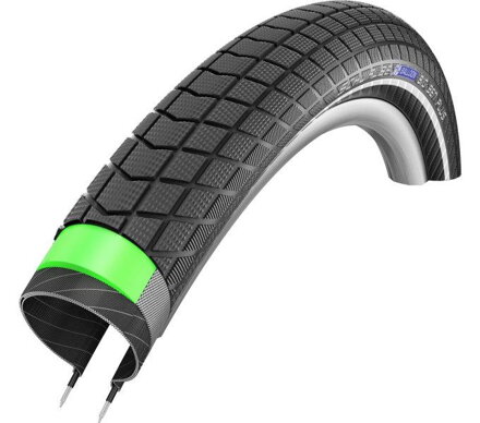 SCHWALBE Plášť BIG BEN PLUS (55-622) 28x2.15 GreenGuard 67EPI 1025g Čierny reflex