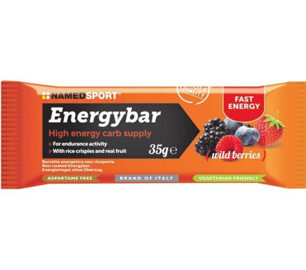 NAMEDSPORT Tyčinka ENERGYBAR lesné plody 35g