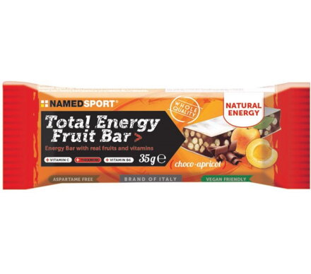 NAMEDSPORT Tyčinka energetická Total Energy čokoláda-marhuľa 35g