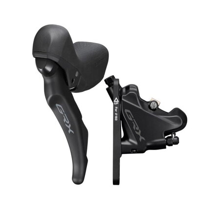SHIMANO Dual control GRX ST-RX600L/BR-RX400 ľavý pre 2x11-k. mech. rad./hydr.brzda