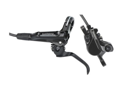 SHIMANO Brzda hydr. E-MT501 BL-MT501/BR-MT520 zadná čierna  Post Mount 1700mm had.+platn. D03S