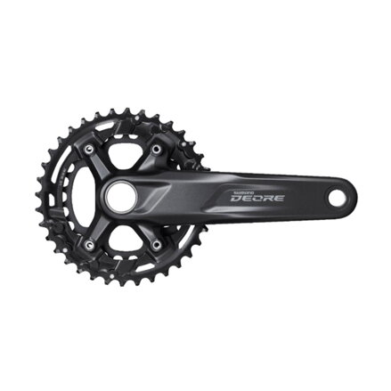 SHIMANO Stred Deore FC-M5100 175mm 36/26z. 11-k. čierny dvojdielny bez ložísk