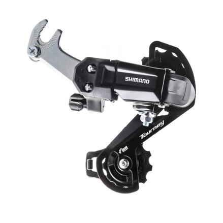 SHIMANO Prehadzovačka Tourney RD-TY200 GS 6/7-k. s hákom čierna