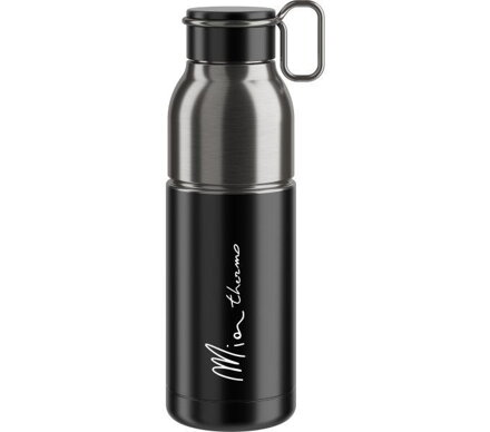 ELITE Fľaša MIA THERMO 550 čierno/strieborná