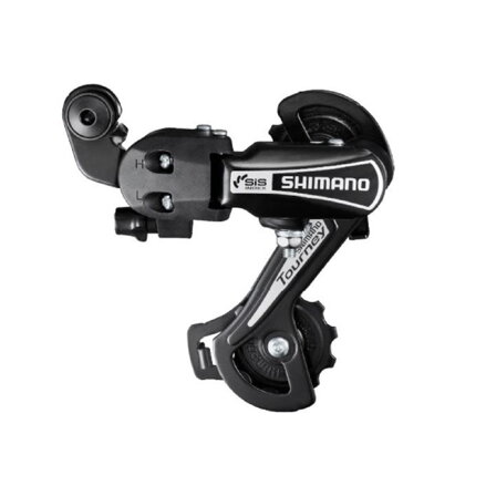 SHIMANO Prehadzovačka Tourney RD-TY21 SS 6-k. bez háku čierna