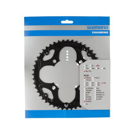 SHIMANO Prevodník 48z.FC-M361 čierny 104mm