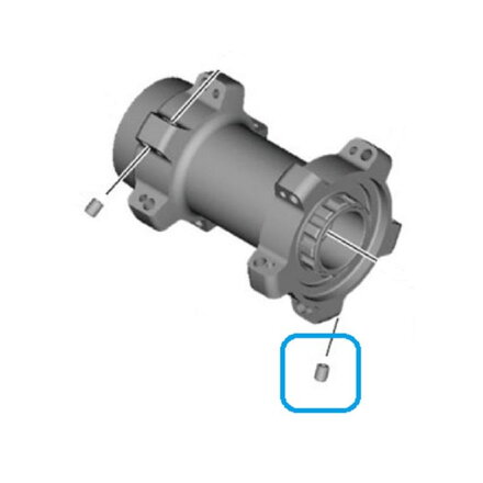 SHIMANO Niple do náboja WH-M988 XTR