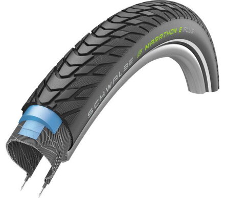 SCHWALBE Plášť MARATHON E-PLUS (50-622) 28x2.00 Smart DualGuard 67EPI 1210g Reflex  E-Bike