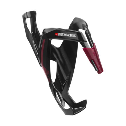 ELITE Košík CUSTOM RACE PLUS čierno/amarantový lesklý