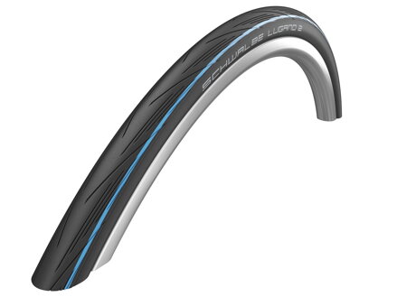 SCHWALBE Plášť LUGANO II (25-622) 700x25C K-Guard 50EPI 365g Modrý pás