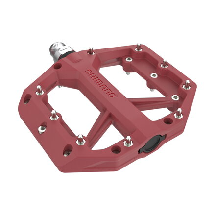 SHIMANO Pedále MTB Flat PD-GR400 červené