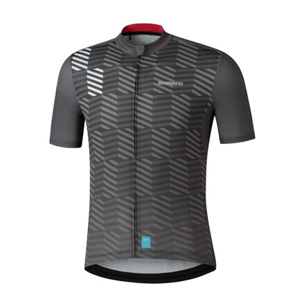 SHIMANO Dres AEROLITE tmavošedý
