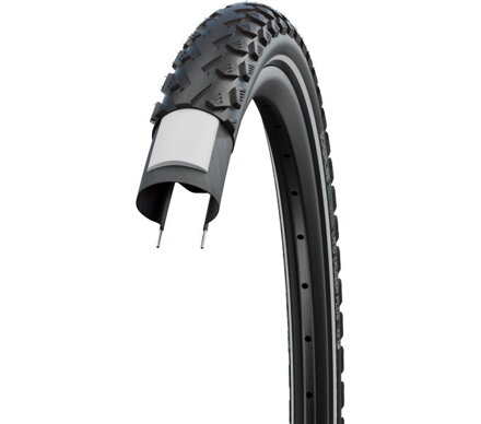 SCHWALBE Plášť LAND CRUISER PLUS (55-622) 28x2.15 PunctureGuard 50EPI 1180g Reflex  Green