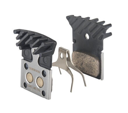SHIMANO Platničky brzd. metal s chladičom L04C DURA ACE/ULTEGRA/105/GRX/SHIMANO