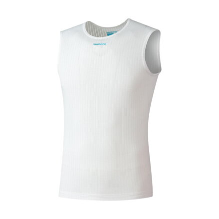 SHIMANO Tričko VERTEX MESH SL BASE LAYER biele
