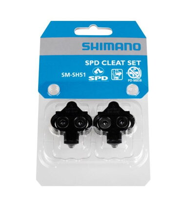 SHIMANO Zarážky MTB SM-SH51 SPD čierne