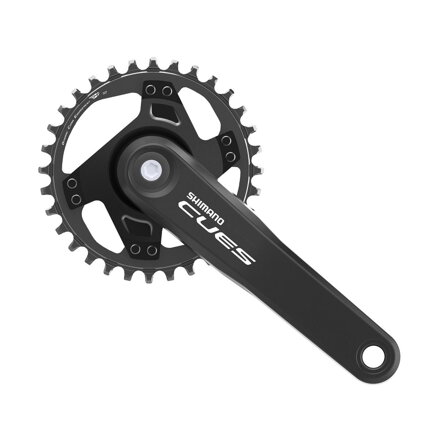 SHIMANO Stred Cues FC-U4000 175mm 32z. 9/10/11-k. čierny na štvorhran bez ložísk