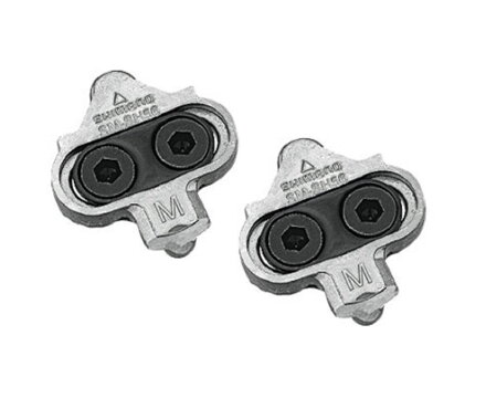 SHIMANO Zarážky SM-SH56 na pedále strieborné bez plátu do tretier