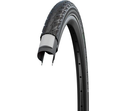 SCHWALBE Plášť DELTA CRUISER PLUS (50-622) 28x2.00 PunctureGuard 50EPI 1115g Reflex  Green