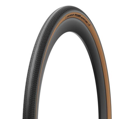 MICHELIN Plášť POWER ADVENTURE 700x30C (30-622) TLR 100TPI 330g hnedý