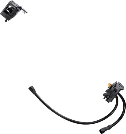 SHIMANO Držiak BM-E8030 pre baterky STEPS BT-E8035/E8036 na rám bez zámku s káblom 400mm čierny