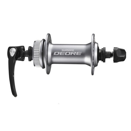 SHIMANO Náboj predný Deore HB-M595 32d. R.U. strieb. Center Lock