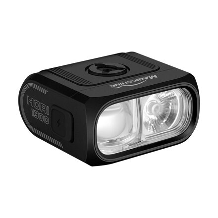 MAGICSHINE Svetlo HORI 1300 predné 6f USB čierne