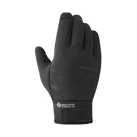 SHIMANO Rukavice WINDSTOPPER INSULATED čierne
