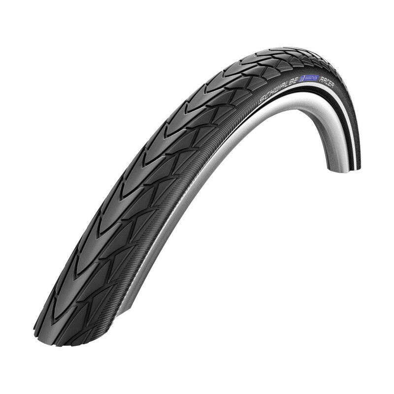 SCHWALBE Plášť MARATHON RACER (35-622) 28x1.35 700x35C RaceGuard 67EPI 465g Čierny reflex