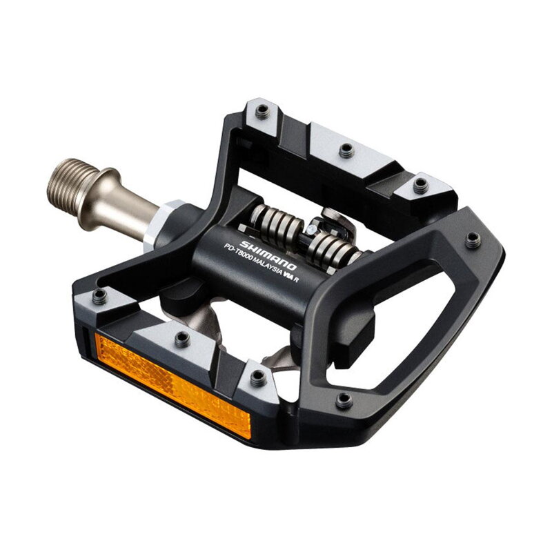 SHIMANO Pedále treking PD-T8000 SPD čierne jednostranné+zar. SM-SH56 SHIMANO Pedále treking PD-T8000 SPD čierne jednostranné+zar. SM-SH56