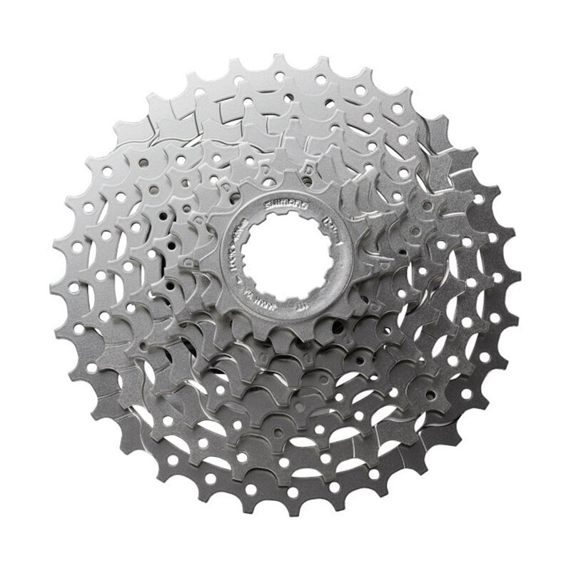 SHIMANO Kazeta CS-HG400 9-kolo 11-28z. strieborná SHIMANO Kazeta CS-HG400 9-kolo 11-28z. strieborná