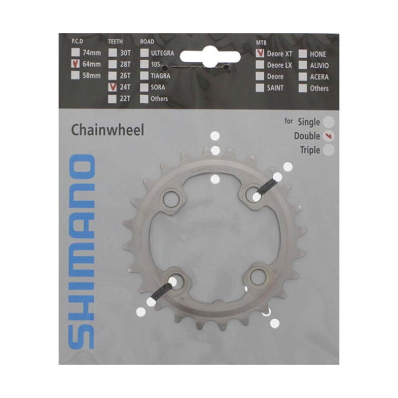 SHIMANO Prevodník 24z. FC-M785 XT strieb. 64mm SHIMANO Prevodník 24z. FC-M785 XT strieb. 64mm