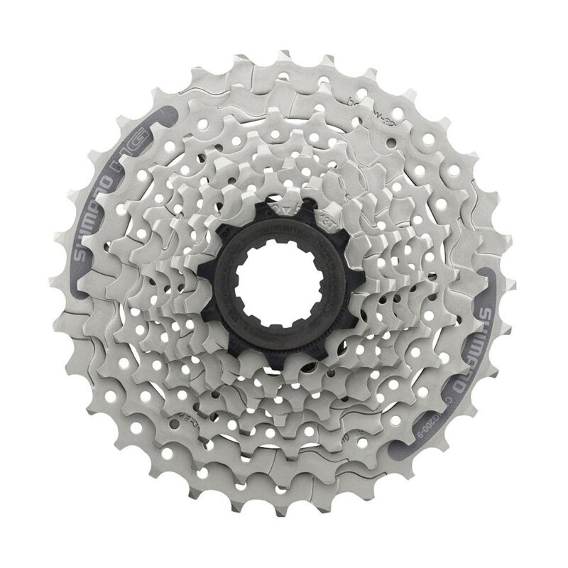 SHIMANO Kazeta CS-HG201 9-kolo 11-32z. strieborná SHIMANO Kazeta CS-HG201 9-kolo 11-32z. strieborná