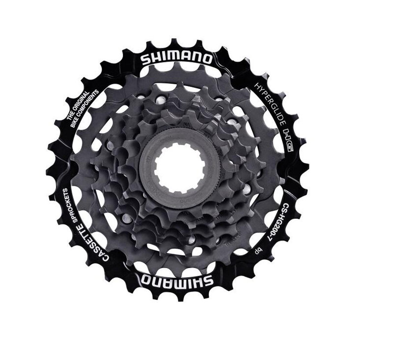 SHIMANO Kazeta CS-HG200 7-kolo 12-32z. hnedá SHIMANO Kazeta CS-HG200 7-kolo 12-32z. hnedá